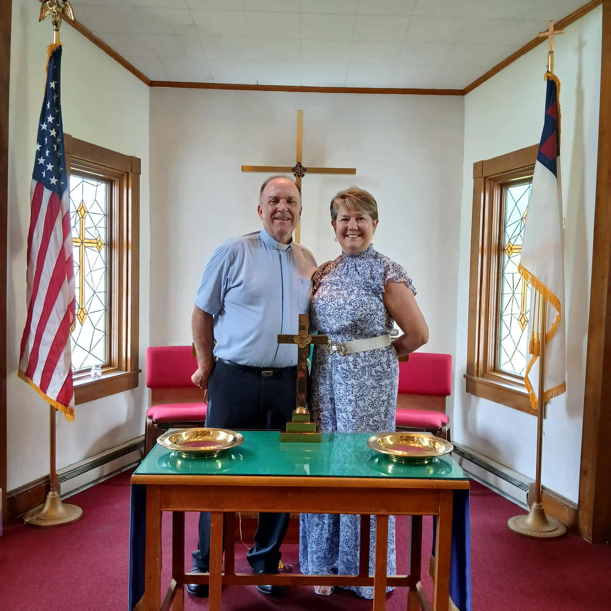 pastor david omps and his wife brenda